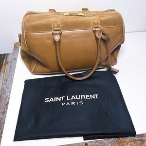 Saint Laurent Baby Duffle Top Handle Handbag